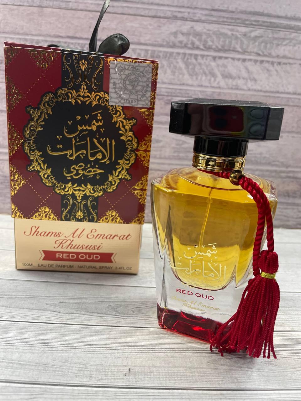 Духи Shams Al Emarat Khususi Red Oud Ard Al Zaafaran Шамс Аль Эмарат Хусуси Ред Оуд