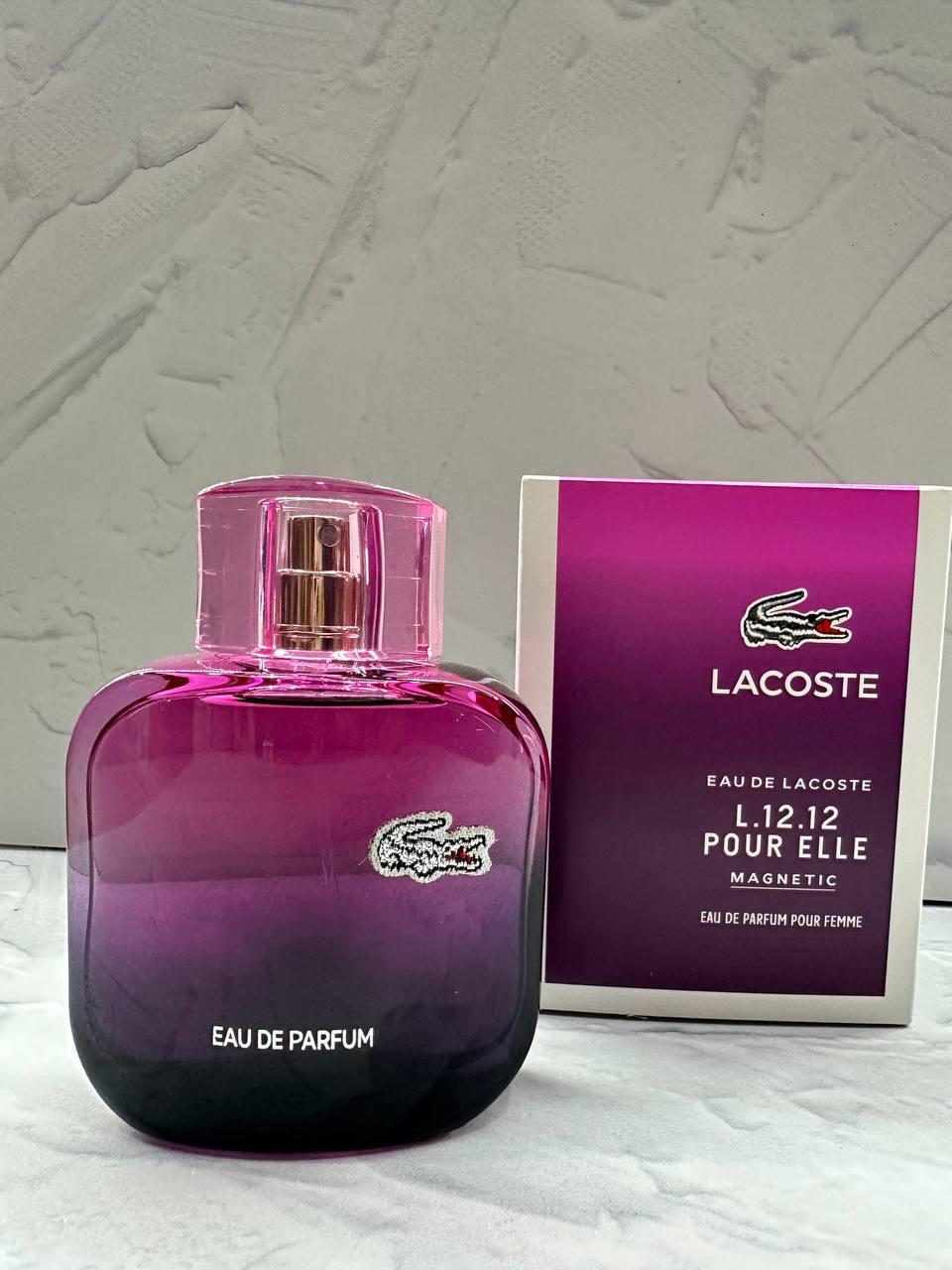 Духи Pour Elle Magnetic Eau de Lacoste L.12.12 Лакост Пур Эль Магнетик