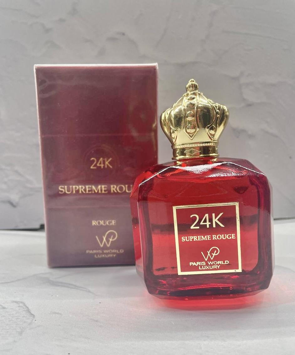 Духи 24K Supreme Rouge Paris World Luxury 24К Суприм Руж Парижский Мир Роскоши