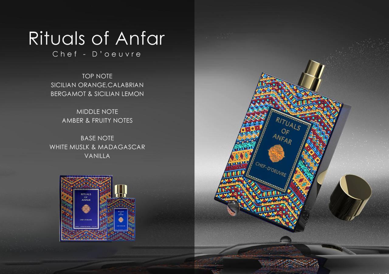 Духи Rituals of Anfar Chef D'Oeuvre Anfar London Ритуал Анфар Шеф Повар Анфар Лондон