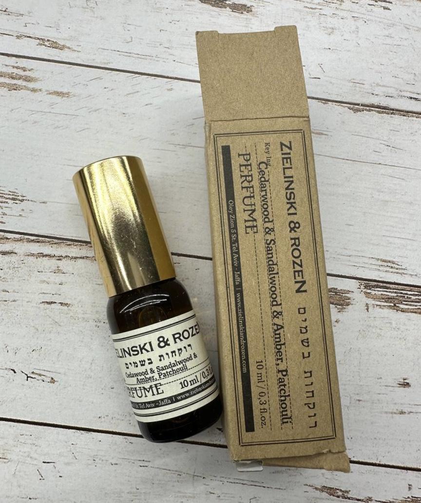 Духи Сигарное дерево Сандаловое дерево Амбра Пачули Зеленский Cedarwood & Sandalwood & Amber, Patchouli 10 мл