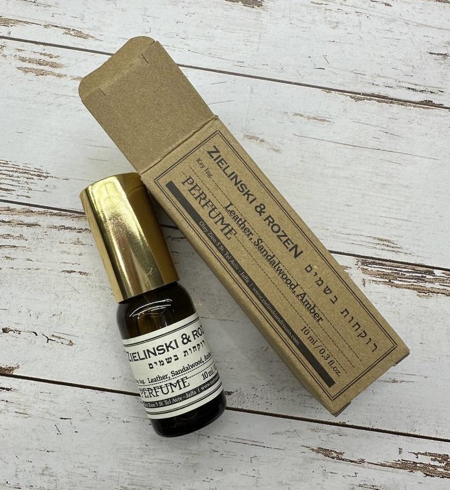 Духи Кожа Сандаловое дерево Амбра Зеленский Leather Sandalwood Amber 10 мл