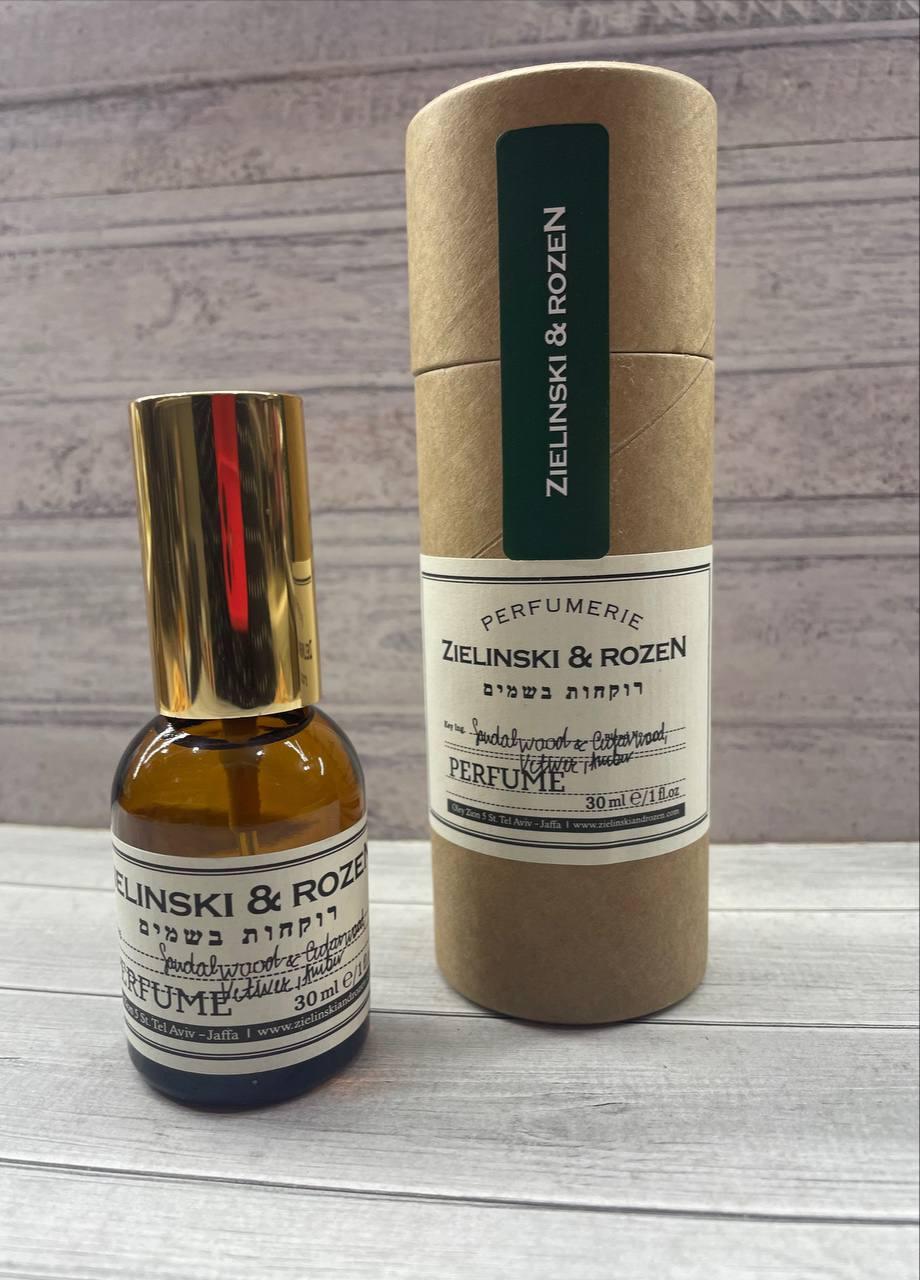 Духи Sandalwood & Cedarwood, Vetiver, Amber Зеленский Сандаловое дерево Кедровое дерево Ветивер Амбра