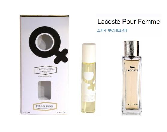 Духи NARKOTIC ROSE & VIP 3036 Лакост Пур Фемм Lacoste Pour Femme 25 мл