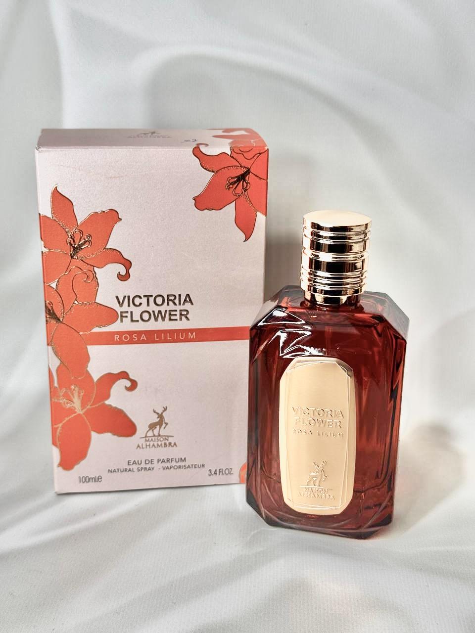 Духи Victoria Flower Rosa Lilium Maison Alhambra Виктория Цветок Роза Лилия Мейсон Альгамбра