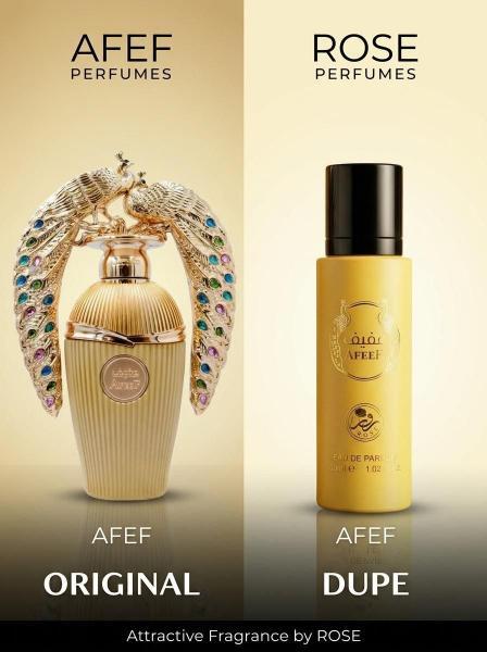 Духи Afeef Rose Афиф Латтафа Afeef Lattafa Perfumes 30 мл (ОАЭ)