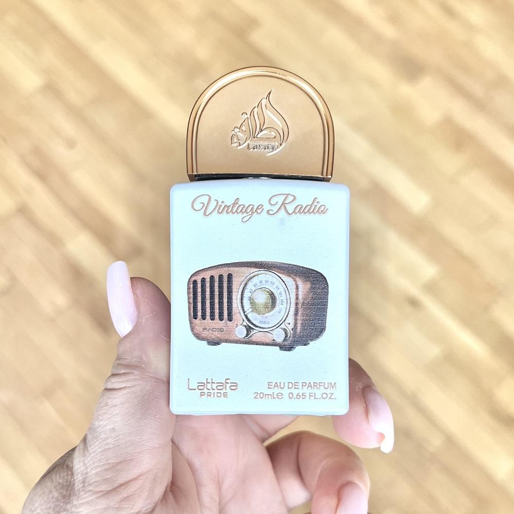 Духи Vintage Radio Lattafa Perfumes Винтажное Радио Латафа Парфюм 20 мл