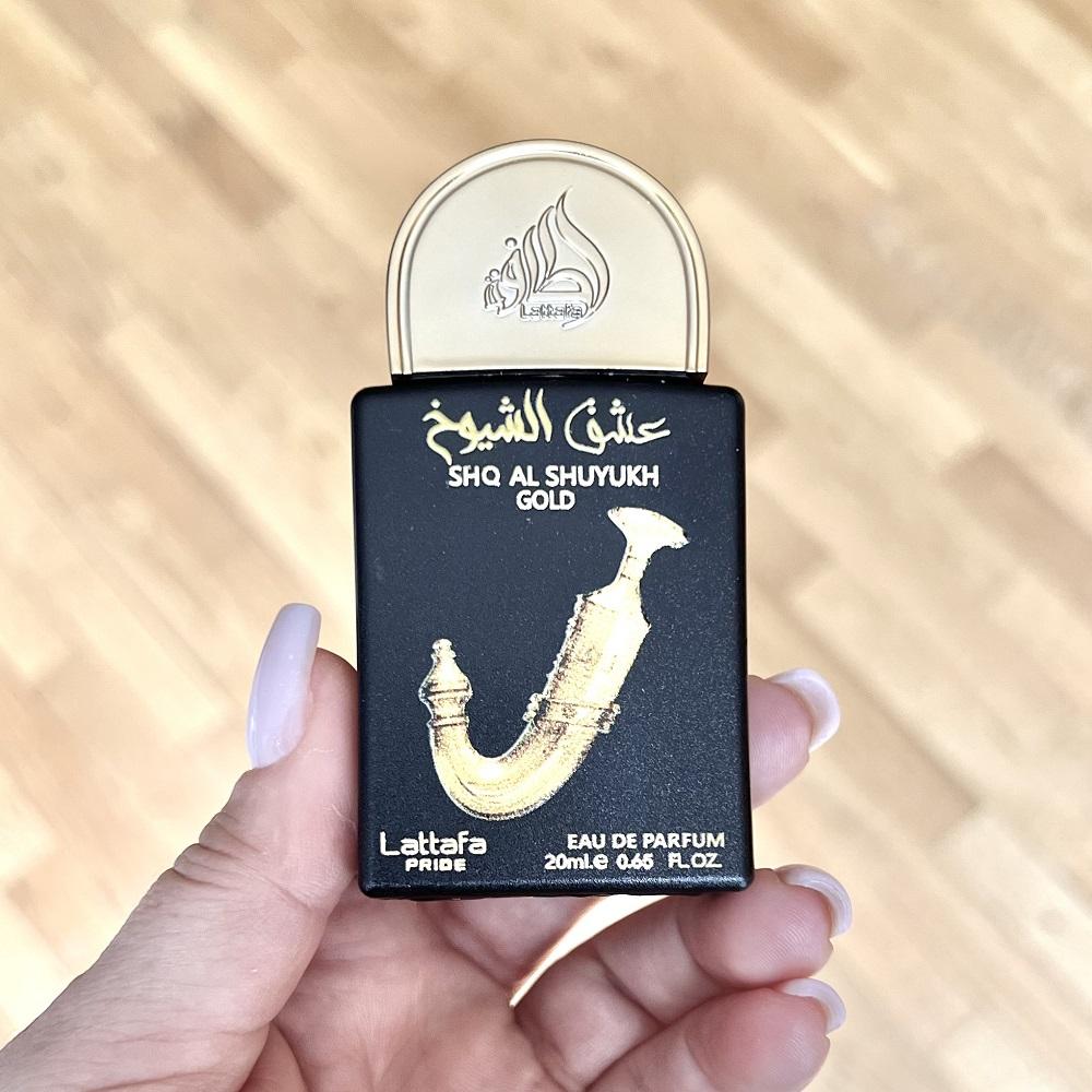 Духи Ishq Al Shuyukh Gold Lattafa Perfumes Ишк Аль Шуюх Золото Латафа Парфюм 20 мл